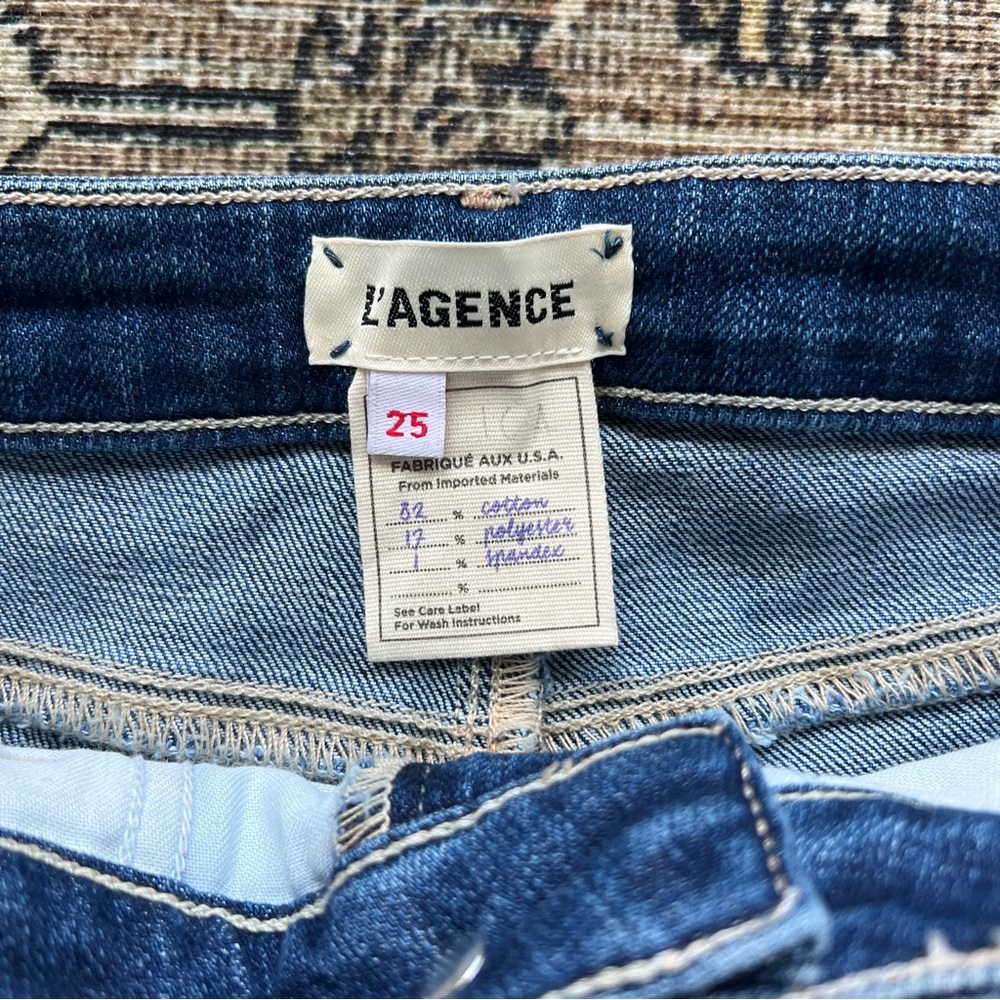 L’Agence Ruth High Rise Straight Jean - Picture 6 of 6
